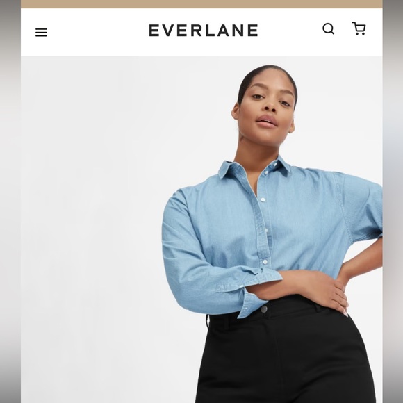Everlane: The Cotton Twill Short - Picture 5 of 6